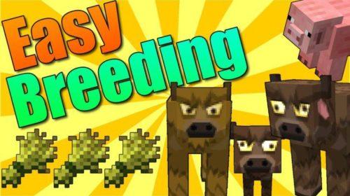 Easy Breeding -  автокормление животных (1.14.4, 1.12.2, 1.11.2, 1.7.10)