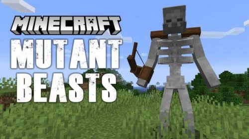 Mutant Beasts - Мобы-мутанты (1.16.5, 1.16.4, 1.16.3, 1.15.2, 1.14.4, 1.12.2)