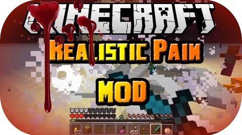 Realistic Pain Mod - реалистичные эффекты (1.8, 1.7.10, 1.7.2)