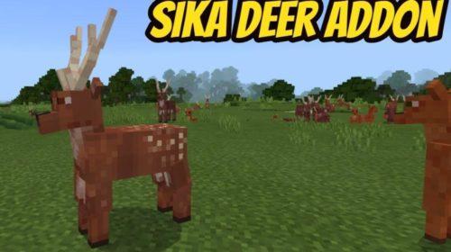 Deer Addon - Мод Пятнистый олень (1.14, 1.15, 1.16)