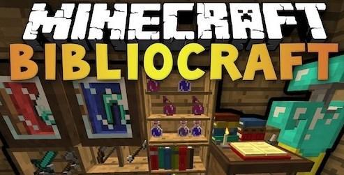 BiblioCraft - блоки для хранения, мебель (1.12.2, 1.11.2, 1.10.2 - 1.6.2)