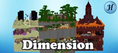 Dimension Parkour - паркур на летающих островах (1.15.2)