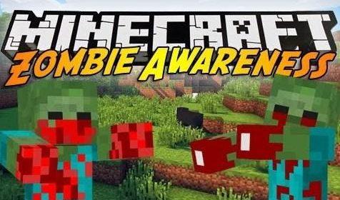 Zombie Awarenes - умные зомби (1.12.2, 1.11.2, 1.10.2, 1.7.10)