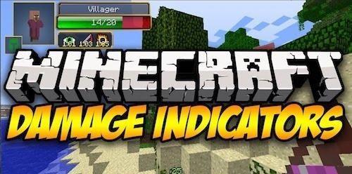 Damage Indicators by ToroCraft - модификация мода Damage Indicators (1.16.4, 1.15.2, 1.14.4, 1.12.2)